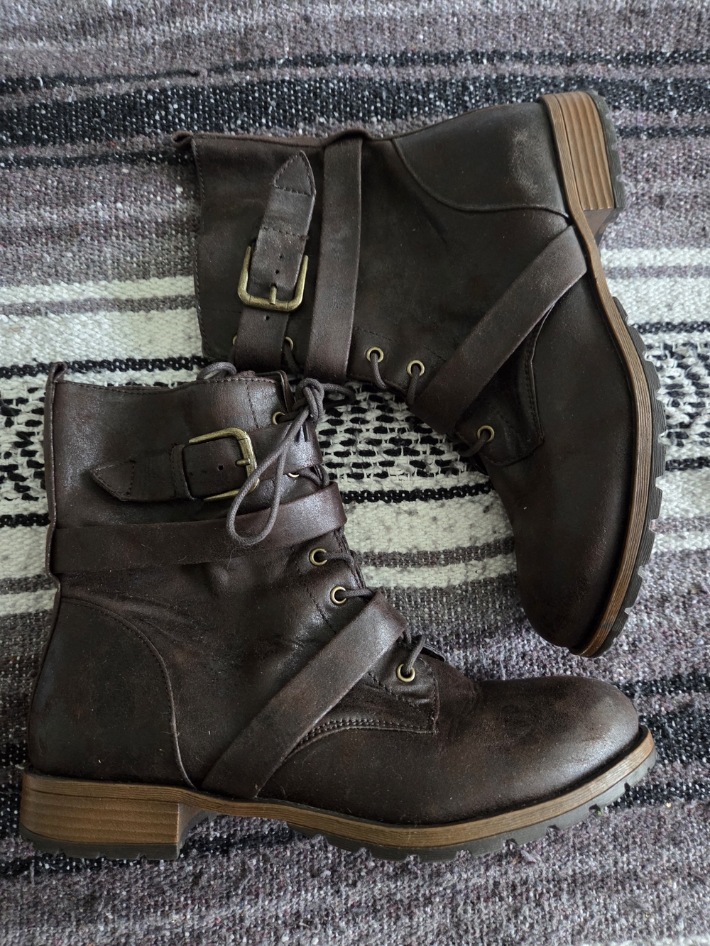 Madeline Roosevelt Boots with Buckle Straps